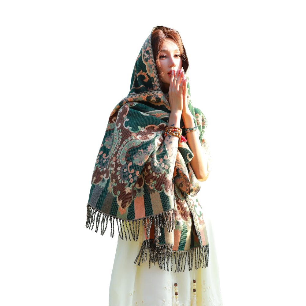 8965 Winter Woven Soft Scarf Christmas Fashion Scarf Thanksgiving Gift